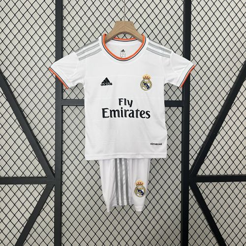 Real Madrid Jersey 2013/14 Retro Home Kids Kits