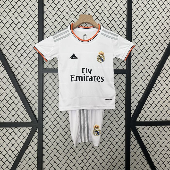 Real Madrid Jersey 2013/14 Retro Home Kids Kits