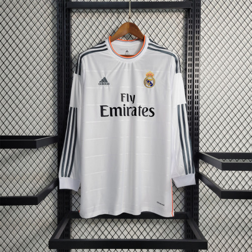 Real Madrid Jersey 2013/14 Home Long Sleeve Shirt