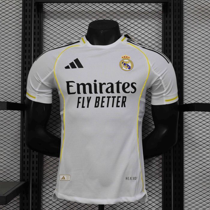 Real Madrid Jersey 2025/26 Home Kit Player Version Shirt