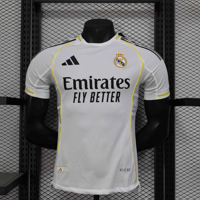 Real Madrid Jersey 2025/26 Home Kit Player Version Shirt