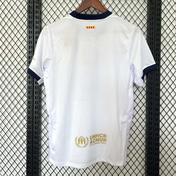 Barcelona Jersey 2025/26 Away Kit White Shirt