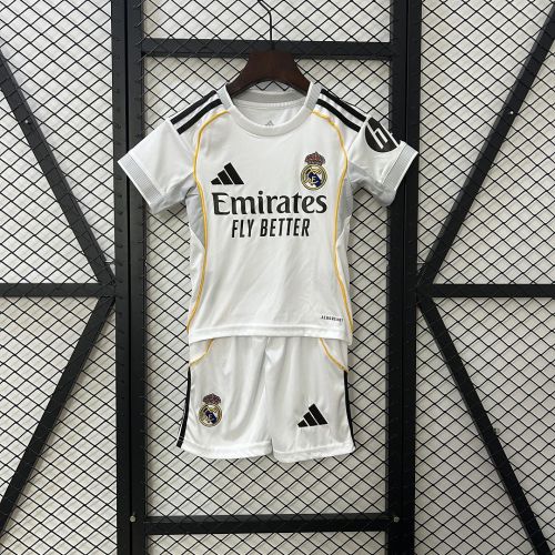Real Madrid  jersey 2025/26 Home Kids Kits