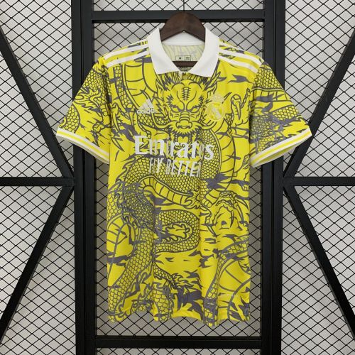 Real Madrid 2025/26 Yellow Dragon Special Edition Shirt