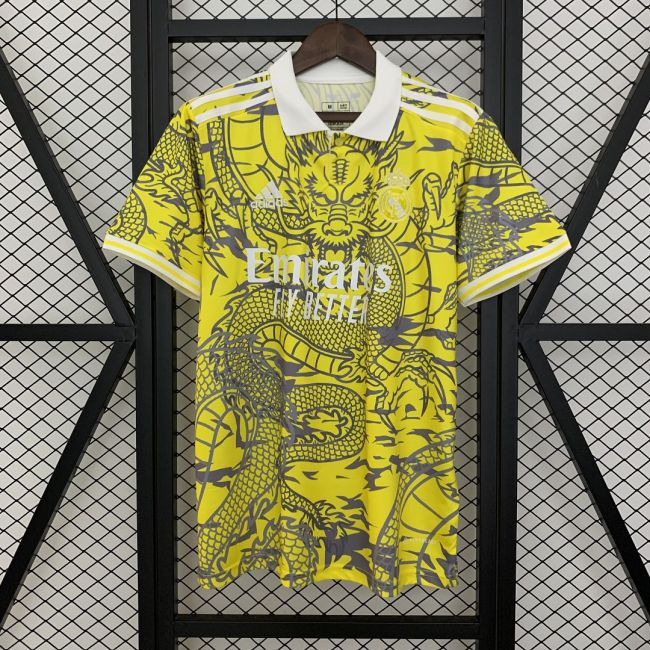 Real Madrid 2025/26 Yellow Dragon Special Edition Shirt
