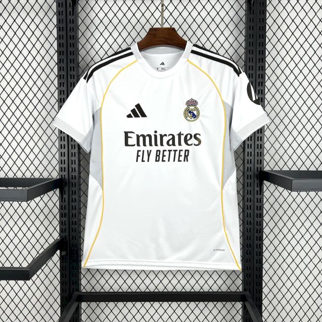 Real Madrid Jersey 2025/26 Home Kit