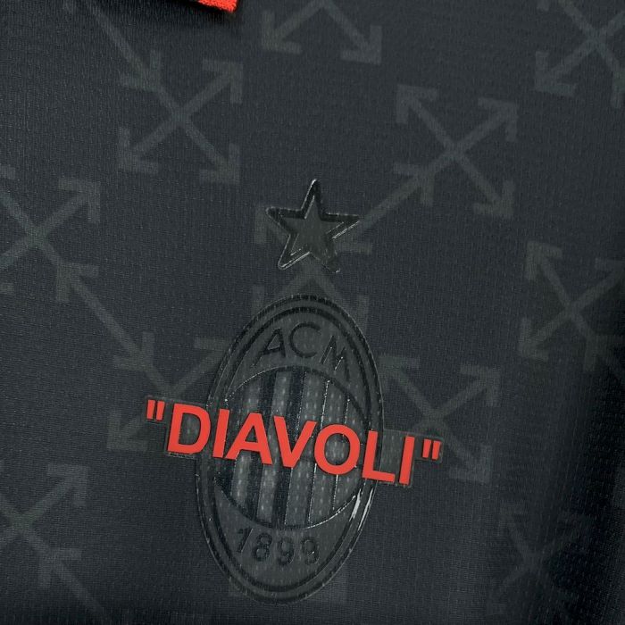AC Milan Jersey 24/25 Fourth Black Shirt