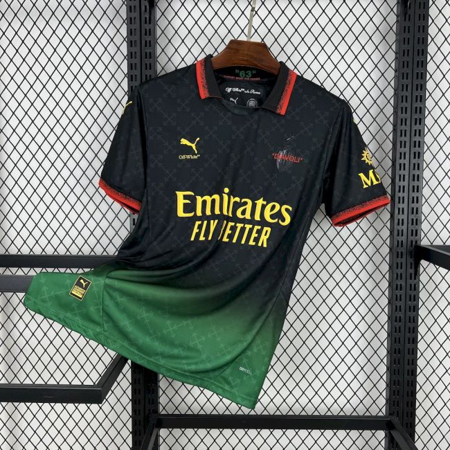 AC Milan Jersey 24/25 Fourth Black Shirt