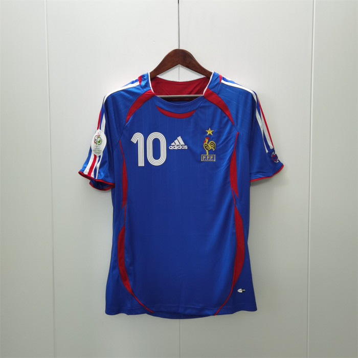 France Home Kit 2006 World Cup French football
