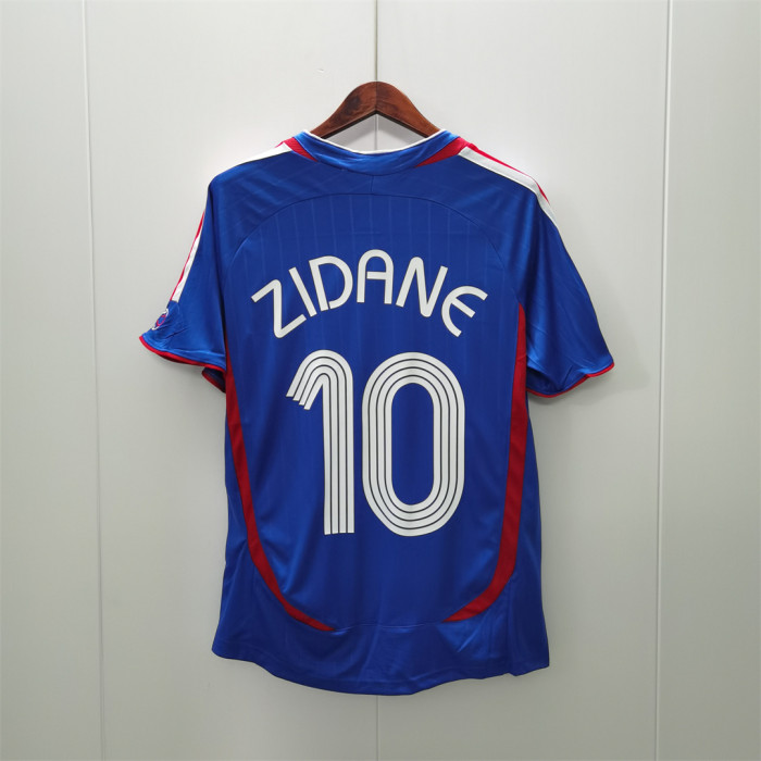 France Home Kit 2006 World Cup French football