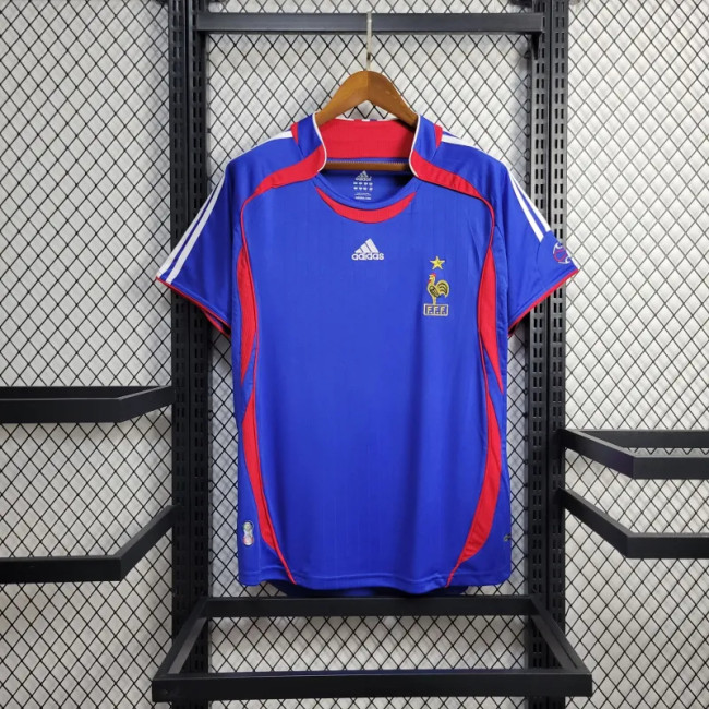 France Home Kit 2006 World Cup French football