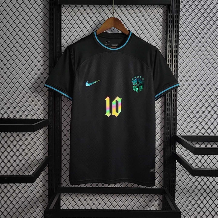 Brasil Brazil Concept Black Shirt 2022