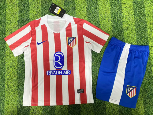 Atletico Madrid jersey 2025/26 Home Kid Kits