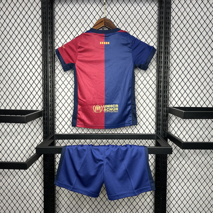 Barcelona Jersey 24/25 Home Kid Kits