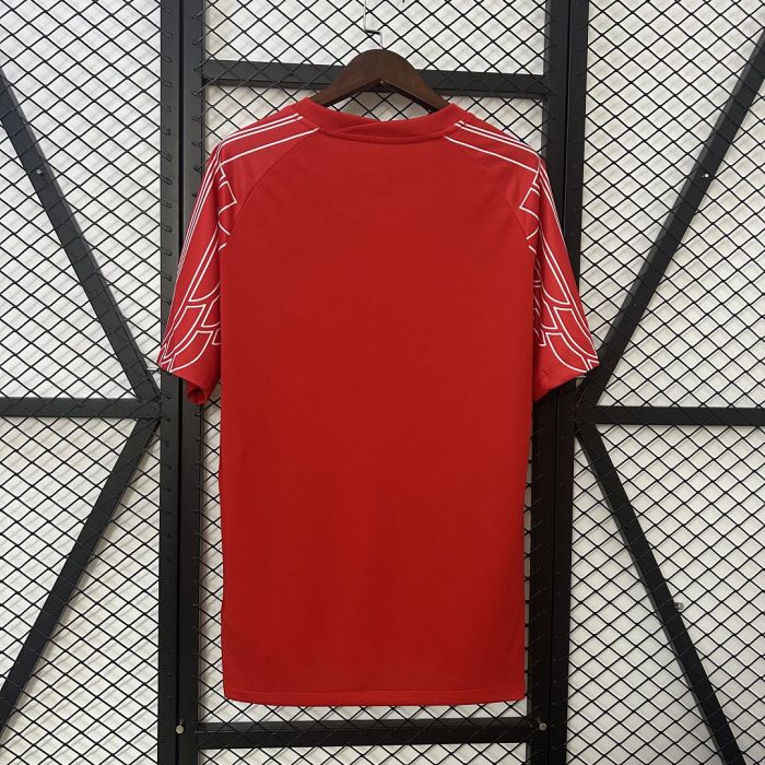 PSG 2024/25 Fourth Red Shirt Football Uniform