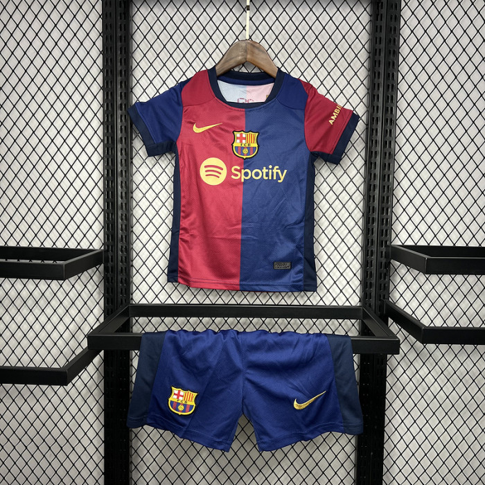 Barcelona Jersey 24/25 Home Kid Kits