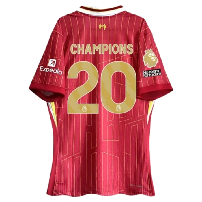 Liverpool 2024/25 Home Kit CHAMPIONS 20