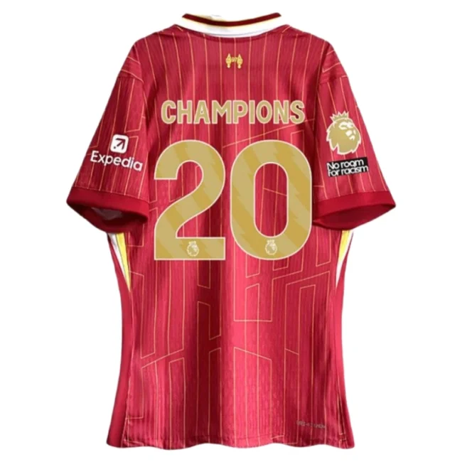 Liverpool 2024/25 Home Kit CHAMPIONS 20
