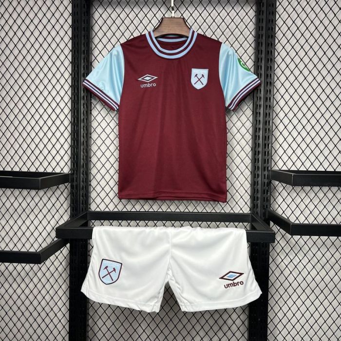 West Ham jersey 2024/25 Home Kids Kits