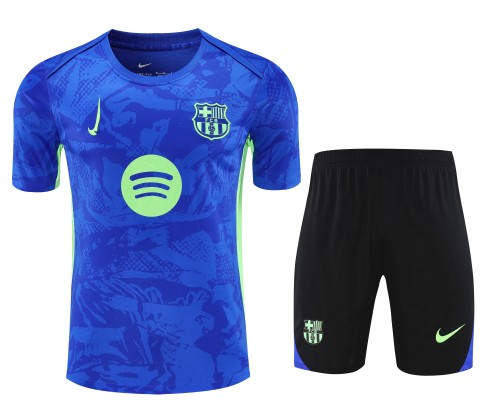 Barcelona 2025/26 Short Sleeve Men Training Suits