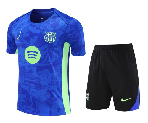 Barcelona 2025/26 Short Sleeve Men Training Suits