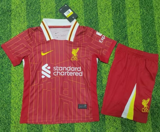 Liverpool jersey 2024/25 Home Kit With Short For Men