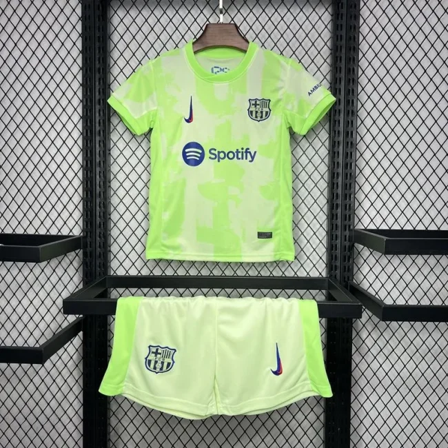 Barcelona jersey 24/25 Third Kids Kits
