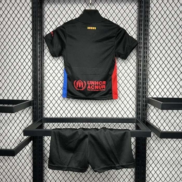 Travis Scott X Barcelona jersey 24/25 Away Kids Kits