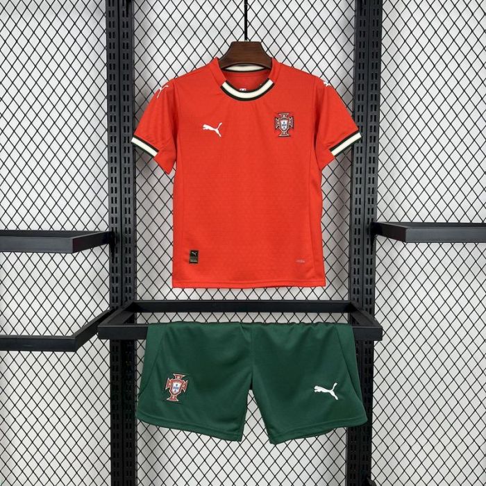 Portugal Jersey 2025/26 Home Kids Kits
