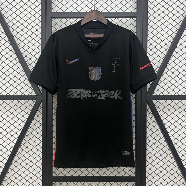 Travis Scott X Barcelona jersey 24/25 Away Kit