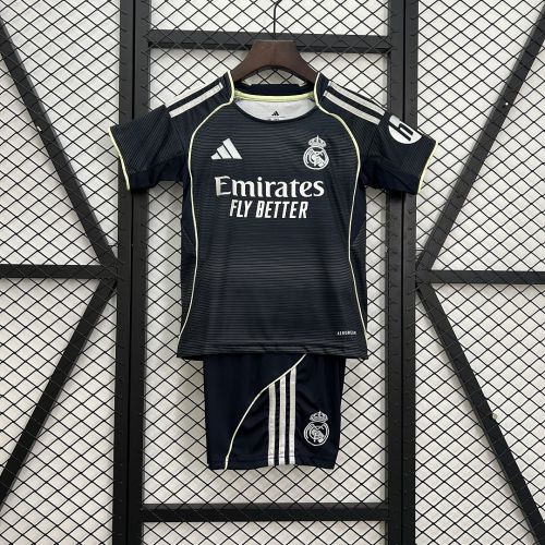 Real Madrid  jersey 2025/26 Away Kids Kits