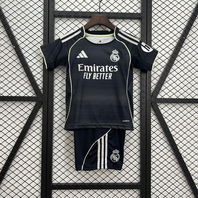 Real Madrid jersey 2025/26 Away Kids Kits