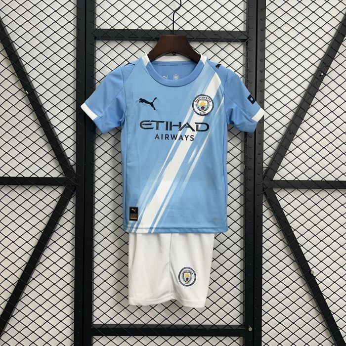 Manchester City Jersey 25/26 Home Kid Kits