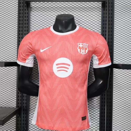 Barcelona 25/26 Special Edition Player Version Pink Shirt