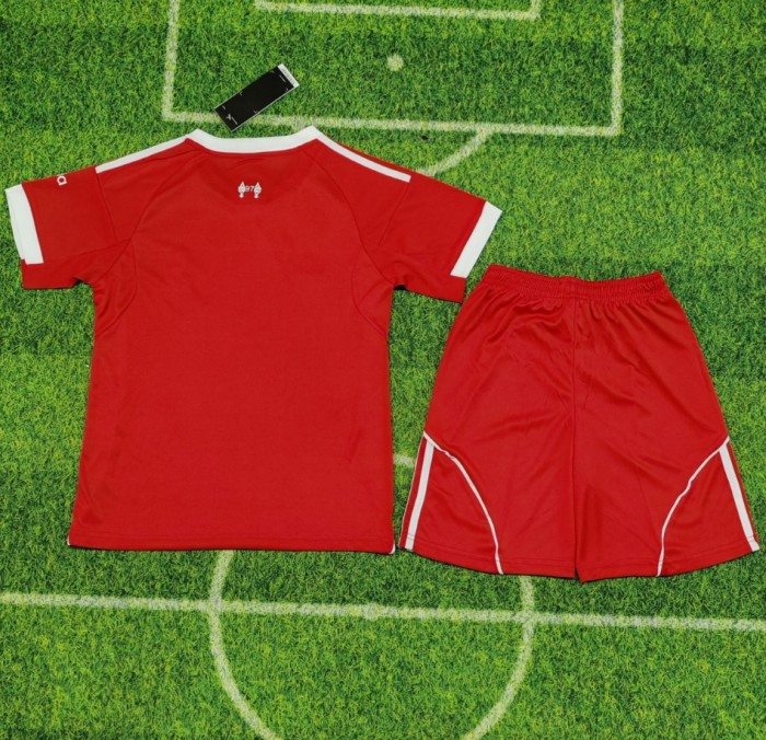 Liverpool  Jersey 2025/26 Home Kids Kits
