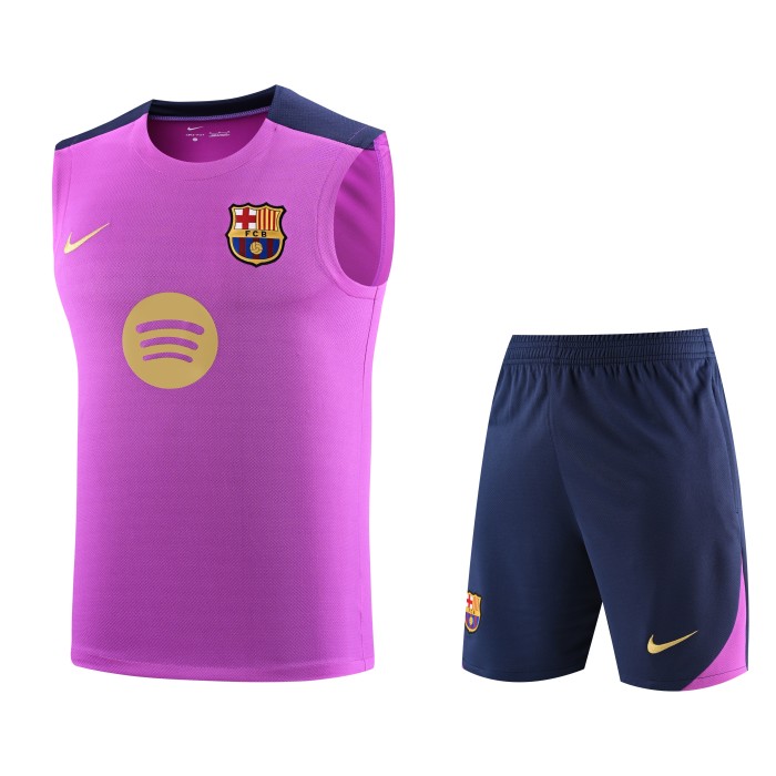 Barcelona 2025/26 Training Tank Shirt with short