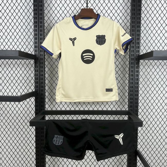 Barcelona Jersey 25/26 Away Kids Kits