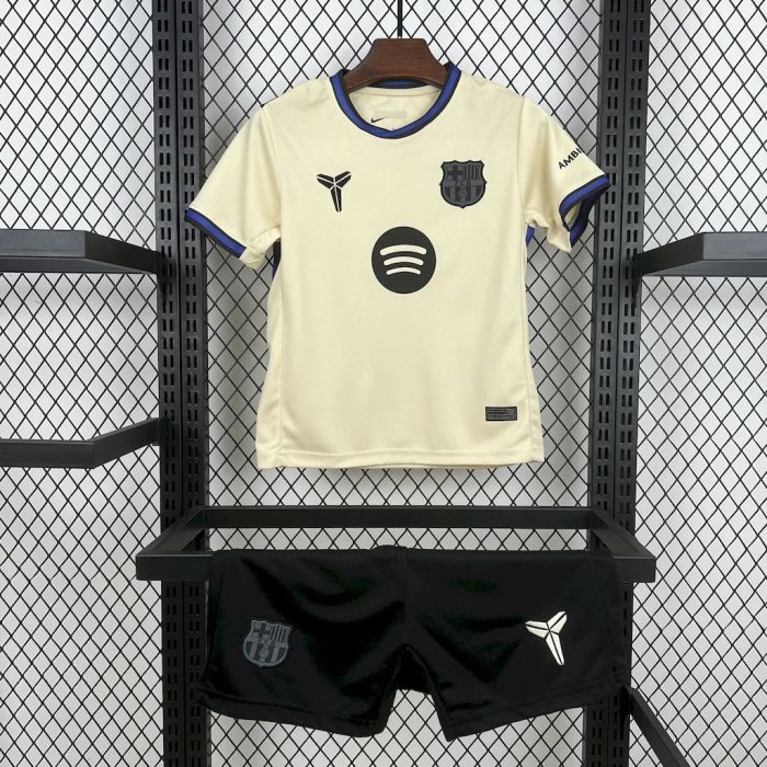 Barcelona Jersey 25/26 Away Kids Kits