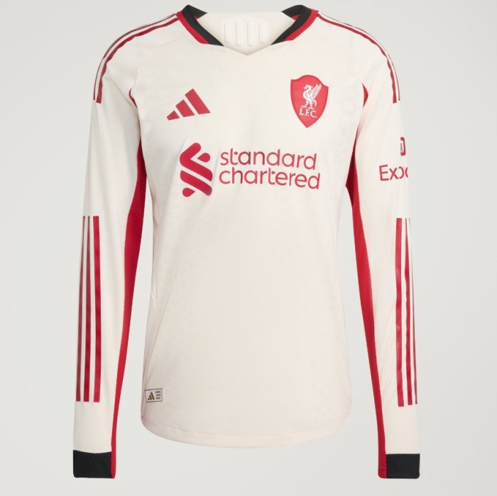 Liverpool 2025/26  Away Long Sleeve Shirt