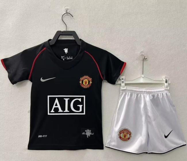 Manchester United Jersey 2007-2008 Away Kit With Short For Men