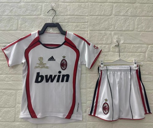 AC Milan Jersey 2006/07 Champions League Away Kit With Short For Men