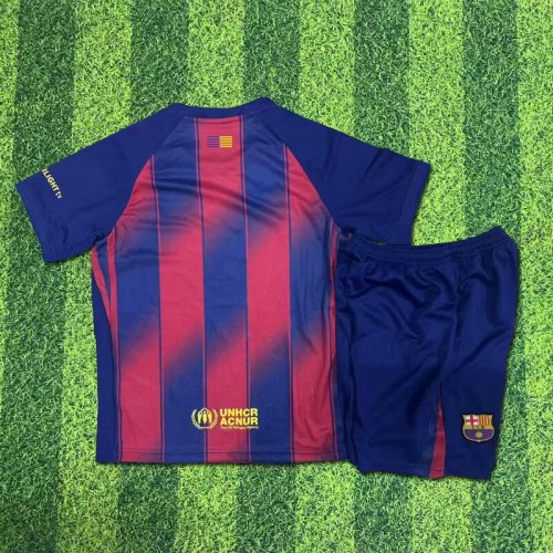 Barcelona 25/26 Home Kit With Short For Men