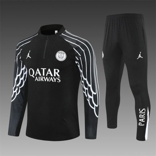 PSG Tracksuit 25/26 Black Quater Zip Training Kit