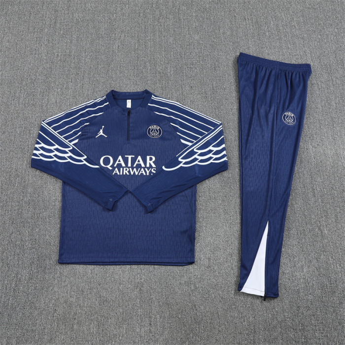PSG Tracksuit 25/26 Blue Quater Zip Training Kit
