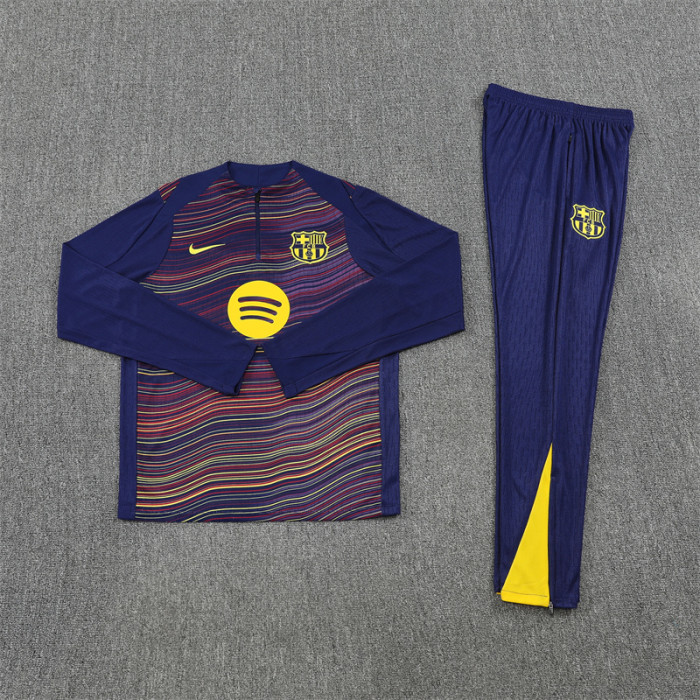 Barcelona Tracksuit 25/26 Quater Zip Training Kit