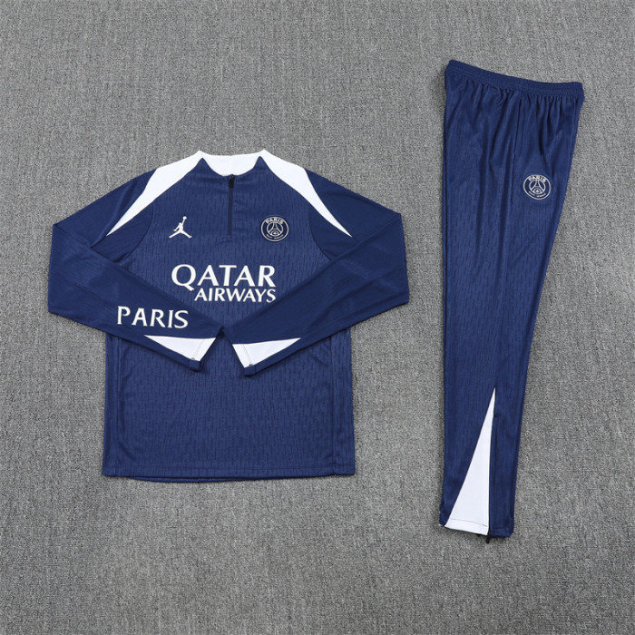 PSG Tracksuit 25/26 Royal Blue Quater Zip Training Kit