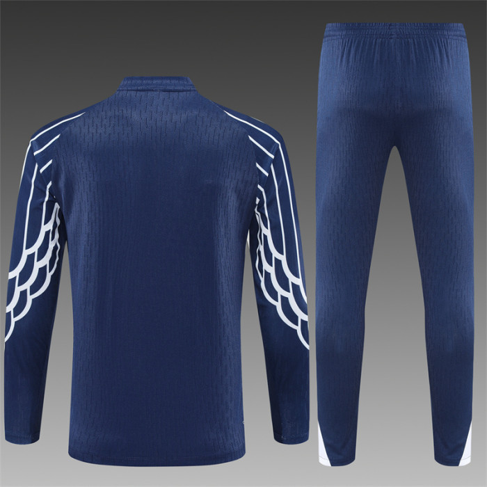 PSG Tracksuit 25/26 Blue Quater Zip Training Kit