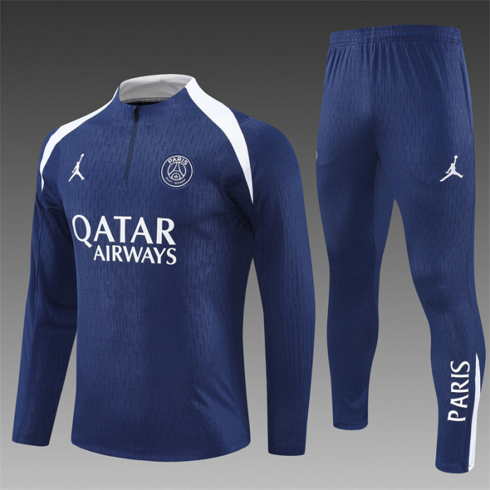 PSG Tracksuit 25/26 Royal Blue Quater Zip Training Kit
