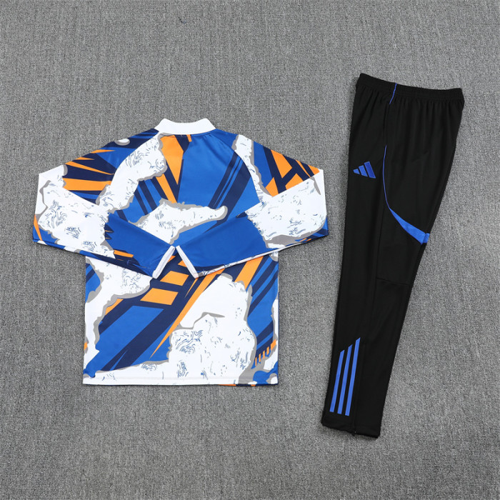 Real Madrid Tracksuit 25/26 Camouflage Quater Zip Training Kit