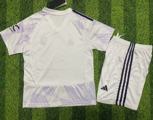Manchester United Jersey 2025/26 Away Kids Kits